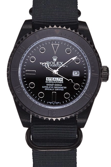 Rolex aaa copy Submariner Black Stealth 621996 Rolex 0714